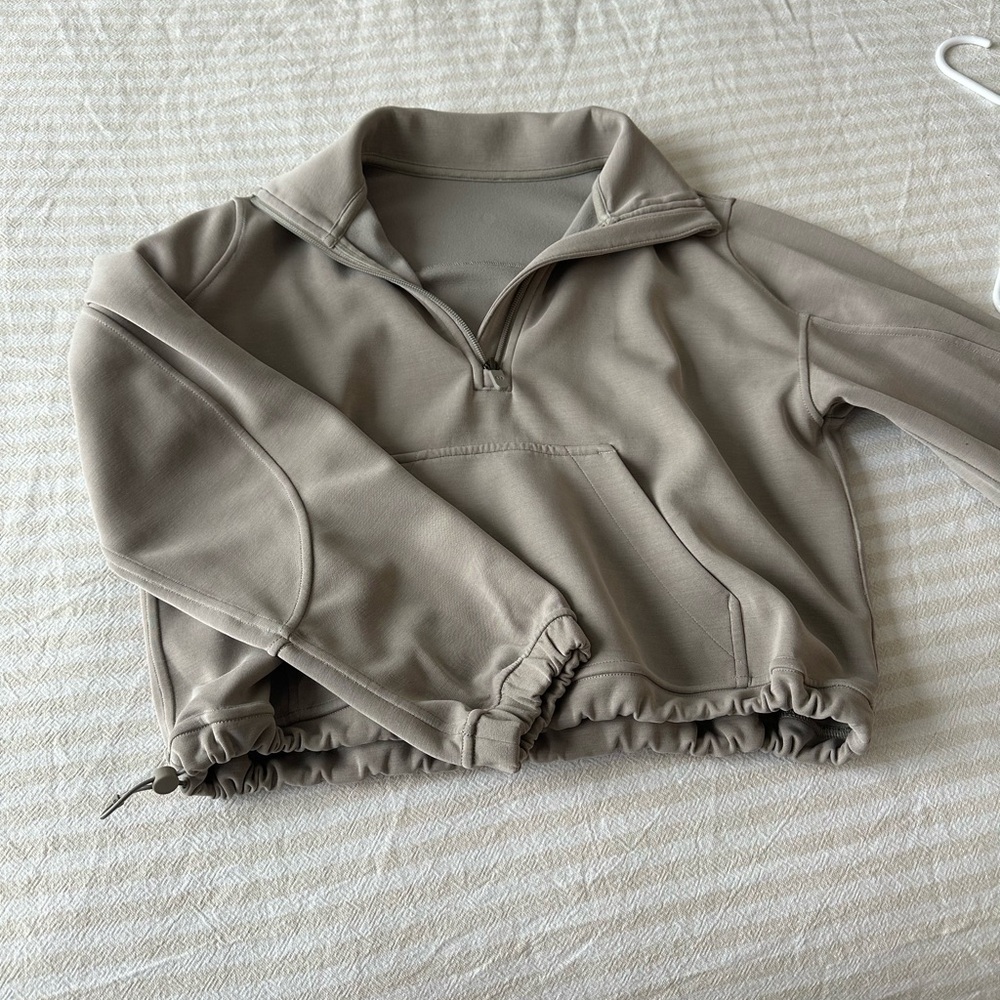 lululemon athletica Taupe Sweatshirt